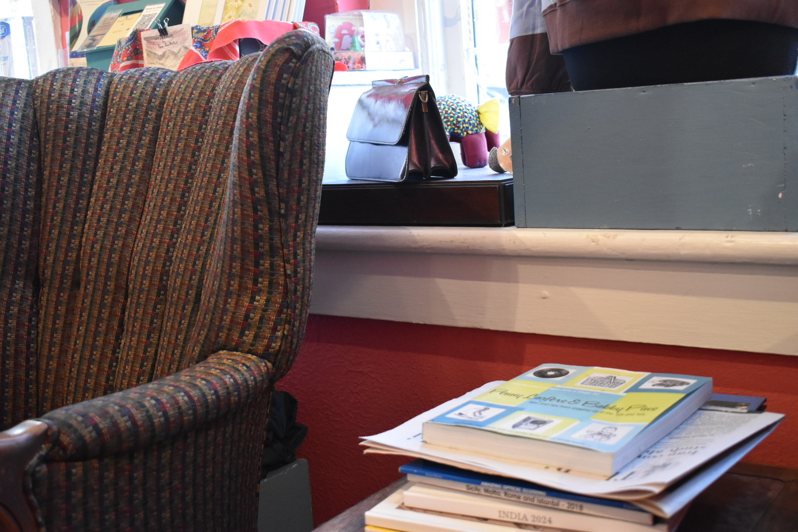 Cozy corner at PappaGallo